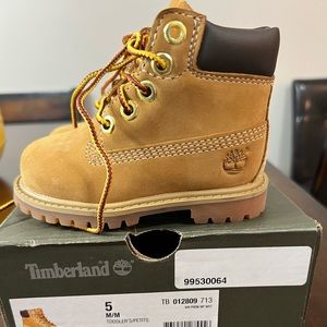 Toddler timberland wheat boots